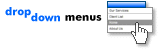 DropDown Menu Web Templates