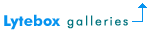 Website Template With Lytebox gallery pages