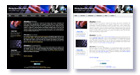 Minisite Drop Menu Template