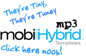 mobi-Hybrid musician web templates, click here!