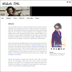 Prologue: Actor, dancer, agent website template