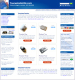 BlueCart Paypal shopping cart web template