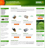 GreenCart Paypal shopping cart website template