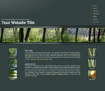 Wildwood: Business nature theme website template