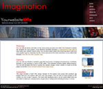 New York: Website template with Flash XML image slideshow