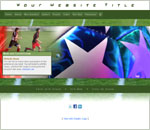 view sports web site template
