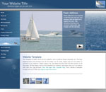 view Boating web site template