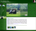 View drop menu website template