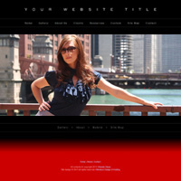 GalleryRed: Photography Gallery Web Site Template