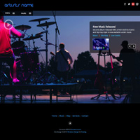 SDL3-Acid: Mp3 music and web template with video