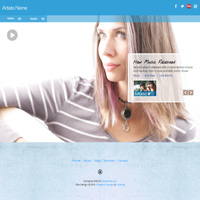 SDL3-Lilith: Mp3 / video responsive web template