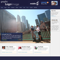 Initiative: Color theme business web template