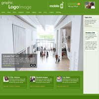 Network: Color theme business web template