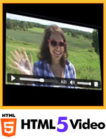 HTML5 video player