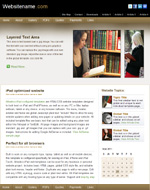 iLiterature: iPad and tablet business web template