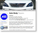 Client website template sample