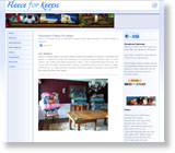 Client website template sample