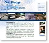 Client website template sample