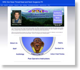 Client website template sample