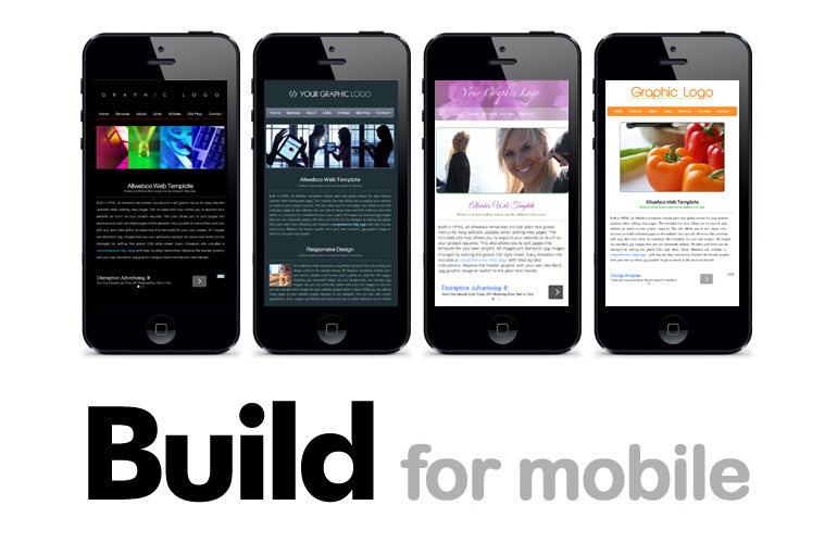 Smartphone Responsive Designs